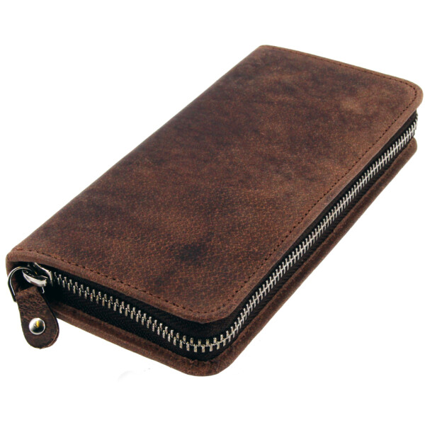Alassio Schreibgeräte-Etui, für 3 Schreibgeräte, braun