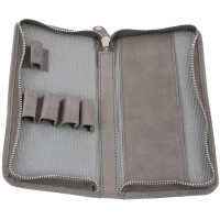 Alassio Schreibgeräte-Etui, für 3 Schreibgeräte, braun