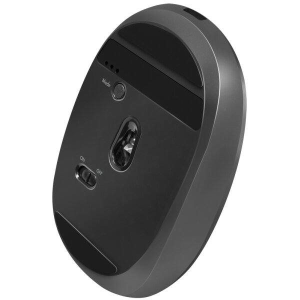 LogiLink Optische Funk &amp; BT Maus, kabellos, schwarz