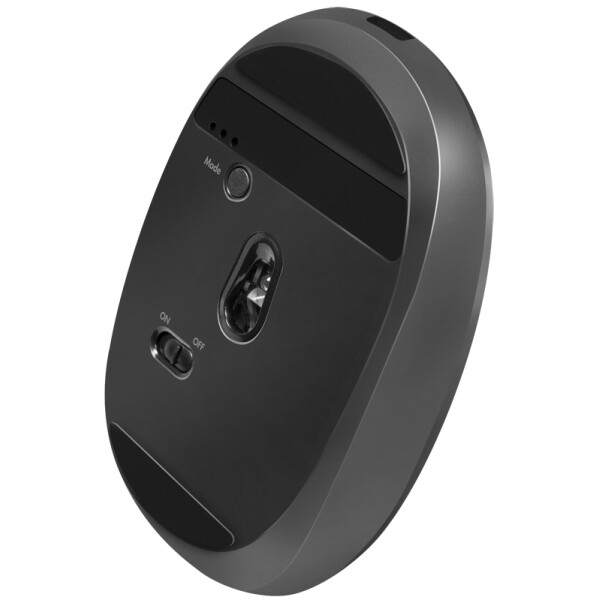 LogiLink Optische Funk & BT Maus, kabellos, schwarz