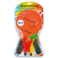 SCHILDKRÖT Jazzminton-Set, orange grün