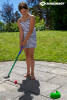 SCHILDKRÖT Kinder Mini Golf-Set, 5-teilig