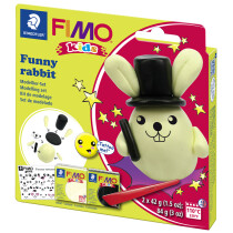 FIMO kids Modellier-Set "Funny rabbit", Blister