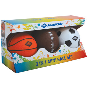 SCHILDKRÖT 3in1 Mini Ball-Set, 3-teilig