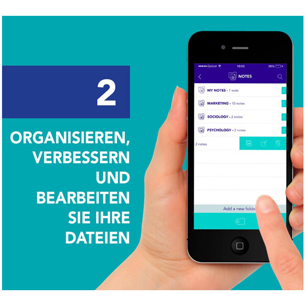 Oxford Notizbuch Signature, DIN A5, kariert, blau