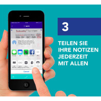 Oxford Notizbuch Signature, DIN A5, kariert, blau