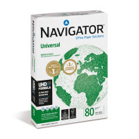 Navigator Universal holzfrei Kopierpapier A4 80g/m2 (1/2 Palette; 50.000 Blatt)