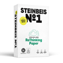 Steinbeis No.1 Recyclingpapier A4 80g/m2 - 1/2 Palette (50.000 Blatt)