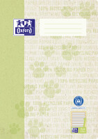 Oxford Schulheft "Recycling", DIN A4, 16 Blatt, Lineatur 3