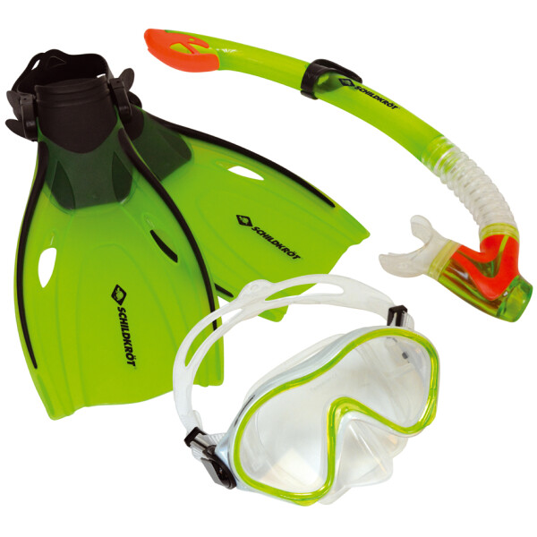 SCHILDKRÖT Junior Schnorchel-Set "Bermuda", Größe: 27-32