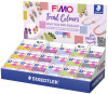 FIMO SOFT Modelliermasse "Trend Colours", 72er Display