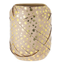 SUSY CARD Ringelband Eiknäuel "Herzen silber"