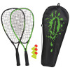 SCHILDKRÖT Speed Badminton Set, schwarz grün