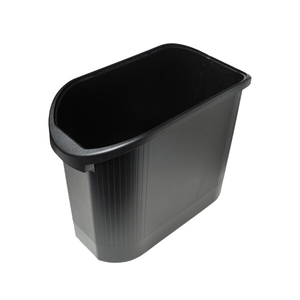 EXACOMPTA Papierkorb TOPLINE, 26 Liter, schwarz