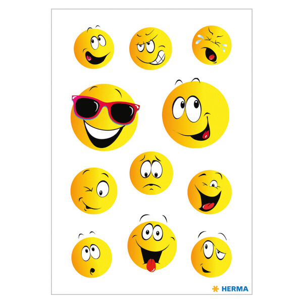HERMA Sticker DECOR "Happy Face"