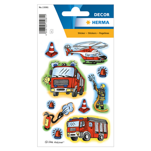 HERMA Sticker DECOR "Feuerwehr"