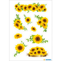 HERMA Sticker DECOR "Sonnenblumen"