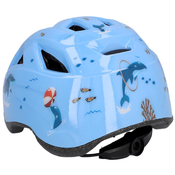 FISCHER Kinder-Fahrrad-Helm "Plus Dolphin", Größe: XS S