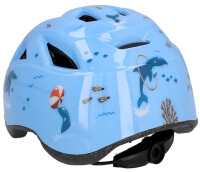 FISCHER Kinder-Fahrrad-Helm "Plus Dolphin",...