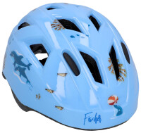 FISCHER Kinder-Fahrrad-Helm "Plus Dolphin", Größe: XS S