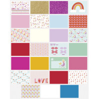 folia Bastelblock "Glitter Everywhere", 240 x...