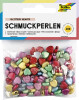 folia Schmuckperlen "Glittery Hearts", glatt geprägt