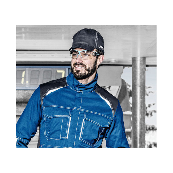 uvex Kopfschutz u-cap sport, Gr&ouml;&szlig;e 60-63 cm, schwarz