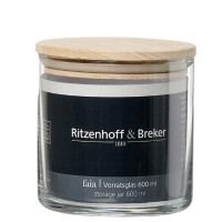 Ritzenhoff & Breker Vorratsglas FAIA, rund, 0,6 Liter