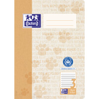 Oxford Schulheft "Recycling", DIN A5, 16 Blatt, Lineatur 7