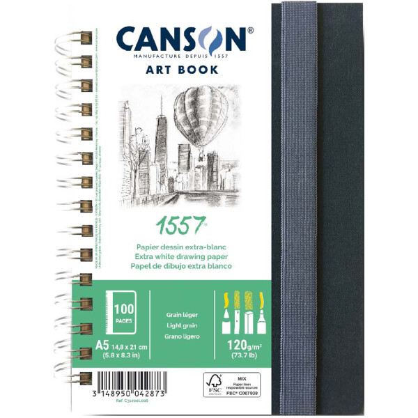CANSON Skizzenbuch ART BOOK 1557, DIN A5