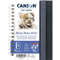 CANSON Skizzenbuch ART BOOK Mixed Media Artist, DIN A4
