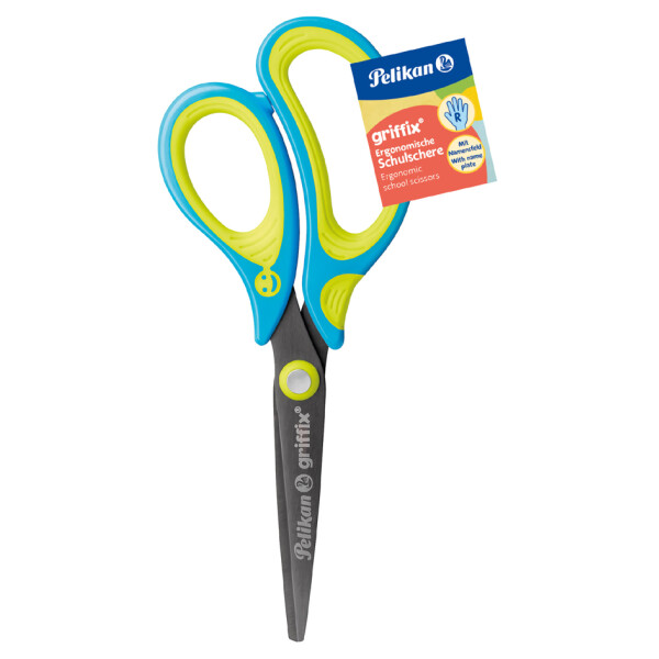 Pelikan griffix Schulschere, spitz, Neon Black