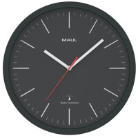 MAUL Wanduhr Funkuhr MAULjump, Durchmesser: 305 mm, blau