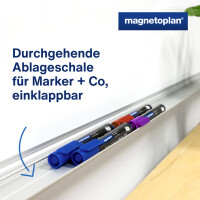 magnetoplan Weißwandtafel SP, (B)600 x (H)450 mm