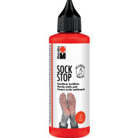 Marabu Textilfarbe Sock Stop, 90 ml, rot