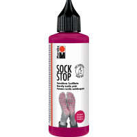 Marabu Textilfarbe Sock Stop, 90 ml, weiß