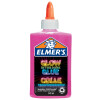 ELMERS Glow in the Dark Bastelkleber, rosa, 147 ml