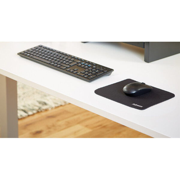 Fellowes Recyceltes Maus Pad, schwarz
