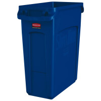 Rubbermaid Abfallbehälter Slim Jim mit Lüftungskanälen