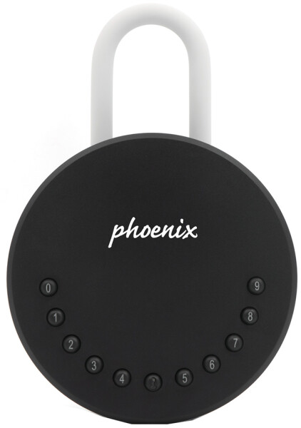phoenix Schlüsselbox SMILE KS0215ES mit Schlossbügel,schwarz