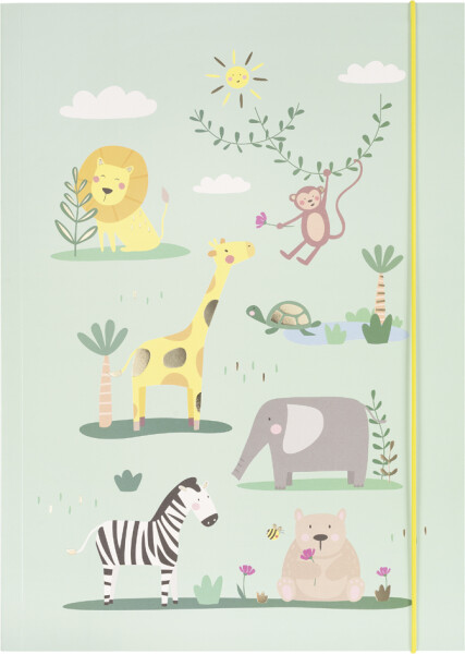 folia Zeichnungsmappe HOTFOIL "Happy Safari", Karton, DIN A3