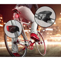 ANSMANN Fahrrad-LED-Beleuchts-Set Bikelight Combo, 40 Lux