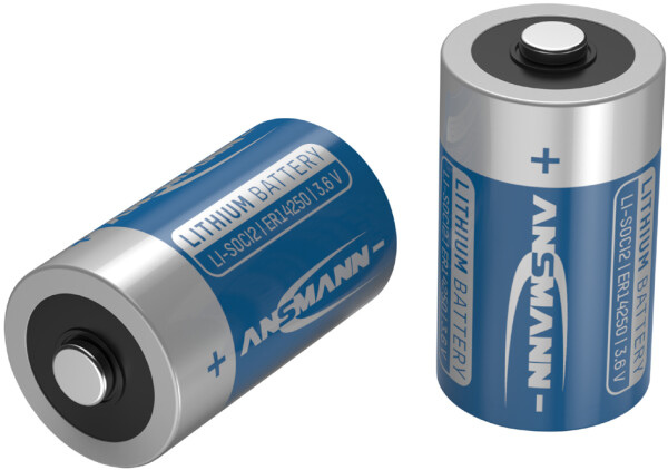 ANSMANN Lithium-Thionylchlorid Batterie ER14505, Mignon (AA)