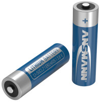 ANSMANN Lithium-Thionylchlorid Batterie ER14250, 1 2 AA