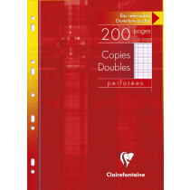 Clairefontaine Copies doubles, A4, Seyès, 200 pages