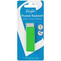 Läufer Kunststoff-Radierer Pocket 2, grün