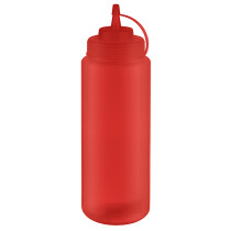 APS Quetschflasche, 490 ml, rot, 6er Set