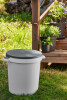 orthex Gartencontainer Behälter Recycled, 80 Liter, taupe