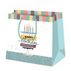 SUSY CARD Geschenktüte "Happy Eco B-day Cake", mittel