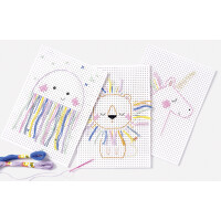 folia Stickkarton "Animals", 175 x 245 mm, bunt bedruckt